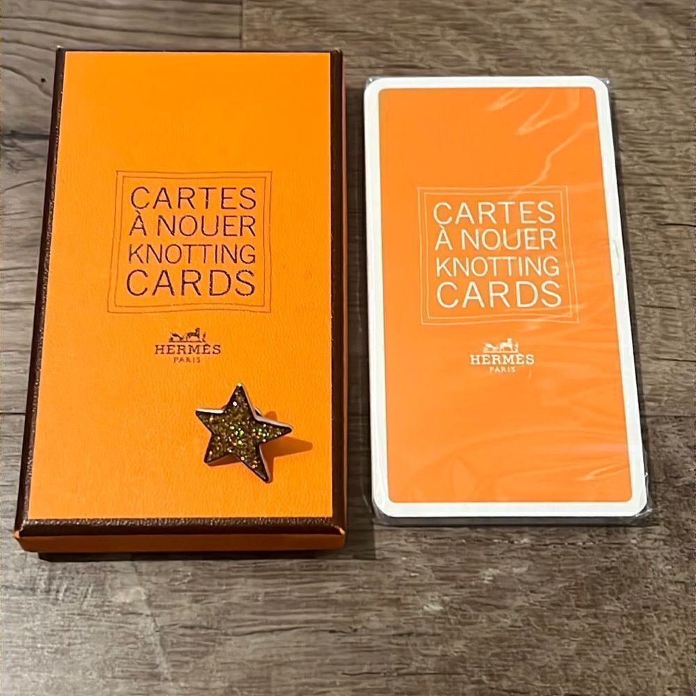 Hermes sealed knotting cards